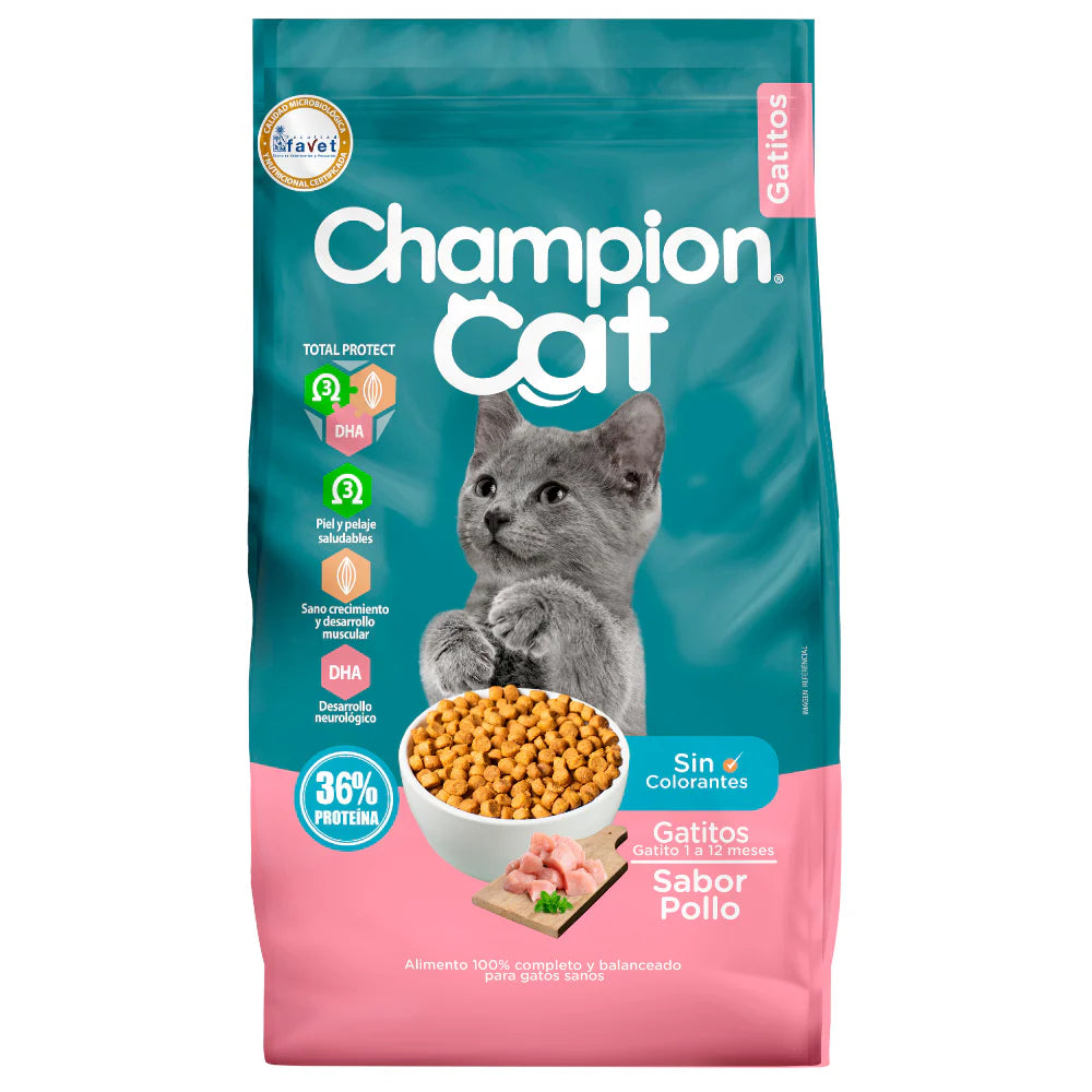 CHAMPION CAT GATITOS 8 KG