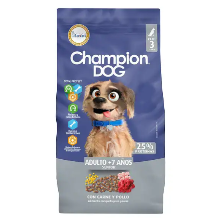 CHAMPION DOG SENIOR 15KG