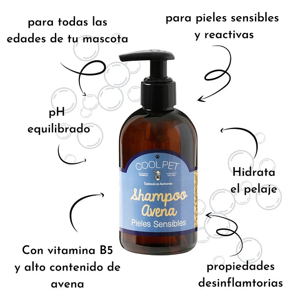 COOLPET - SHAMPOO PIELES SENSIBLES