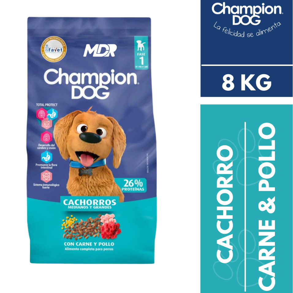CHAMPION DOG CACHORRO 8 KG