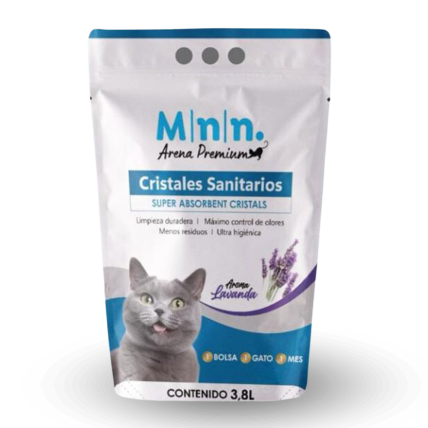 ARENA MININO CRISTALES LAVANDA 1,6 K