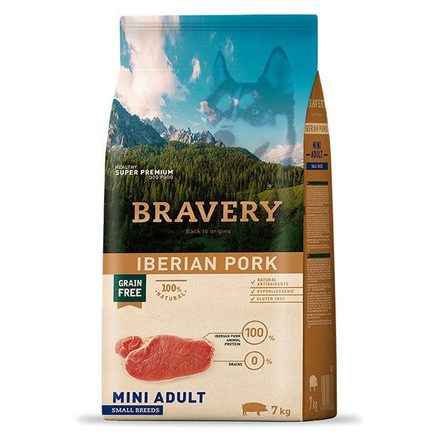 BRAVERY IBERIAN PORK MINI ADULT SMALL BREEDS 7 K