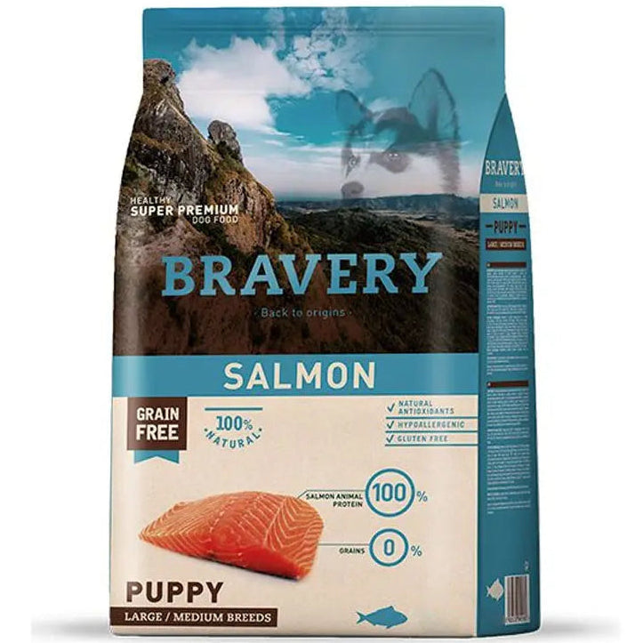 BRAVERY - SALMON PUPPY LARGE/MEDIUM BREEDS 4K