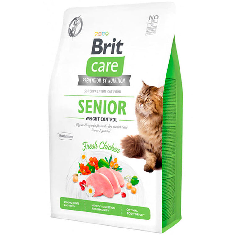 BRIT CARE - CAT SENIOR WEIGHT CONTROL 7K