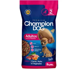CHAMPION DOG ADULTOS MINIS Y PEQUEÑOS